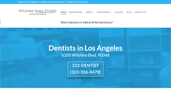 Desktop Screenshot of ladentist.com